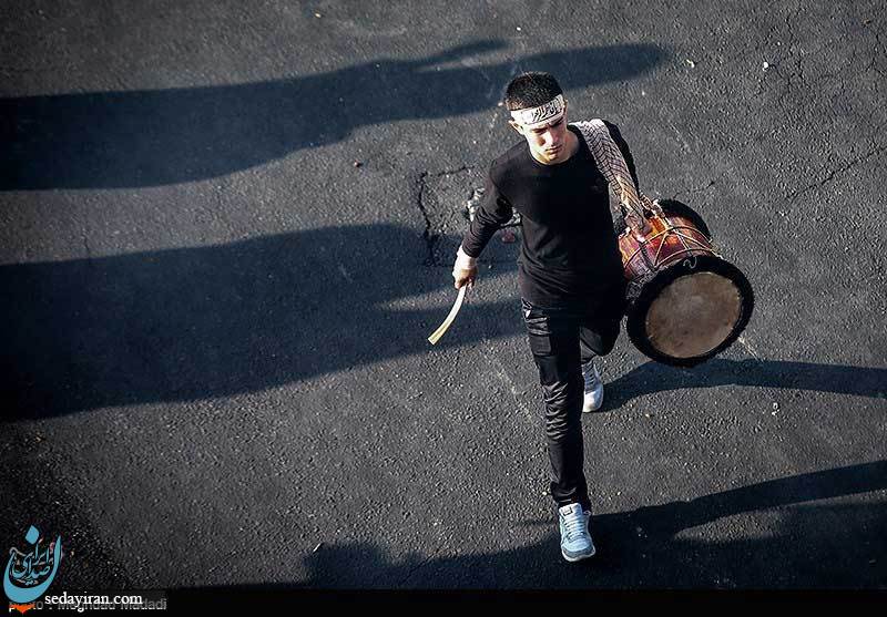(تصاویر) پیاده روی جاماندگان اربعین حسینی(ع) در تهران