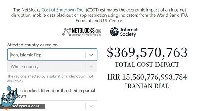 میزان خسارت قطع اینترنت در ایران روزانه چقدر است؟