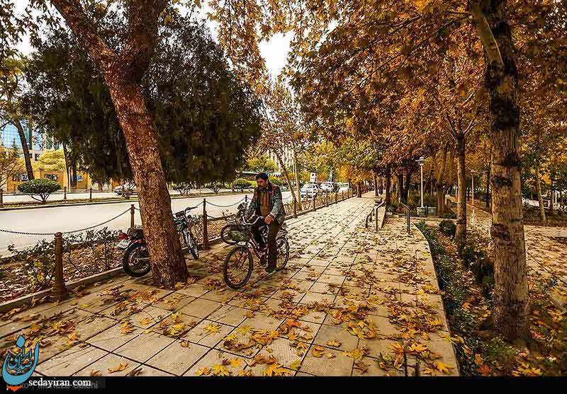 (تصاویر) پاییز در چهار باغ اصفهان