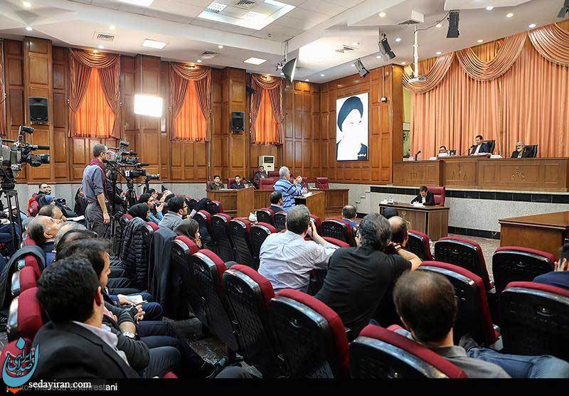 (تصاویر) جلسه دادگاه محمدعلی نجفی