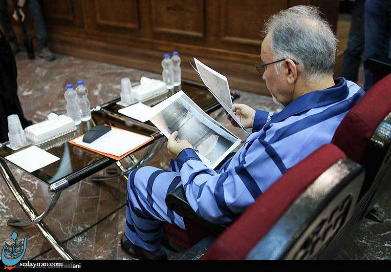 (تصاویر) جلسه دادگاه محمدعلی نجفی