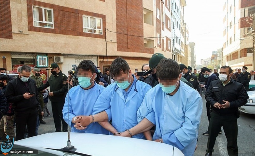 ارازل و اوباش محله فلاح تهران دستگیر شدند