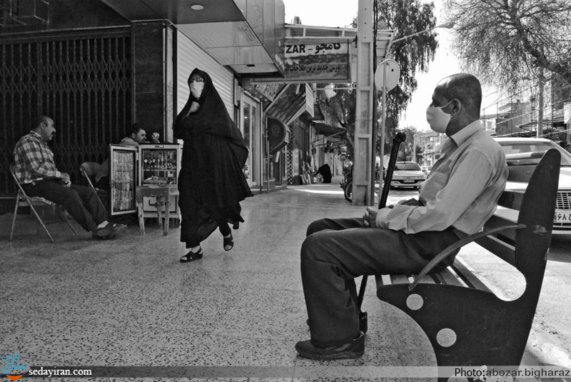 (تصاویر) زندگی روزمره مردم شهر لار در روزهای کرونایی