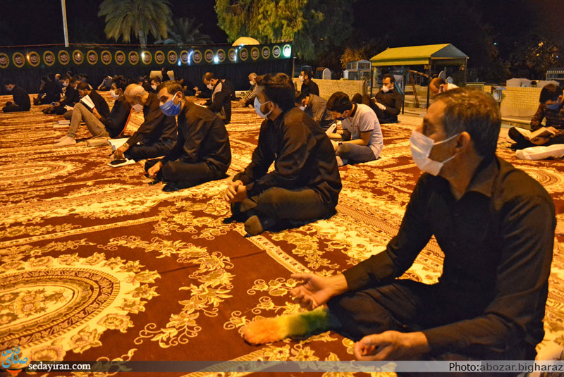 (تصاویر) مراسم احیای شب نوزدهم ماه رمضان در شهر لار