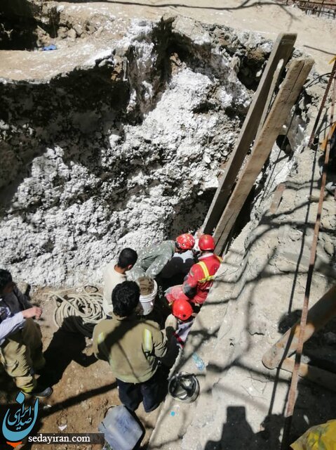زیر آوار ماندن دو کارگر به دلیل ریزش ساختمان در هروی تهران