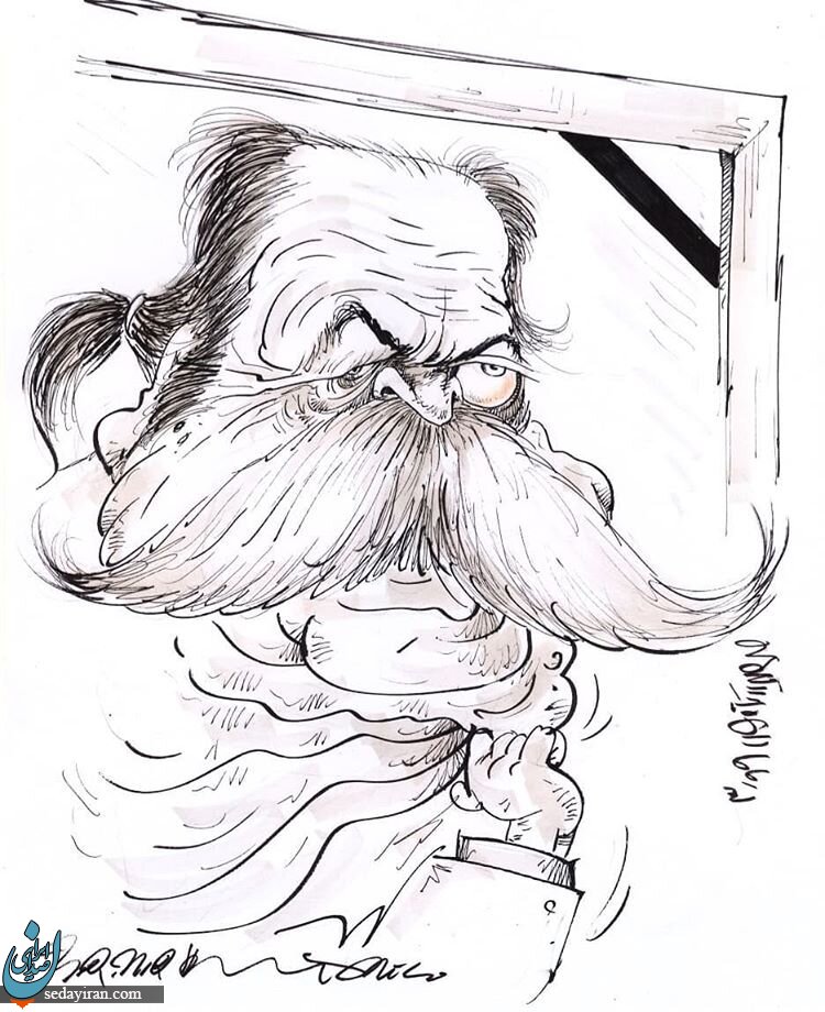 واکنش به درگذشت محمدعلی کشاورز با کاریکاتور