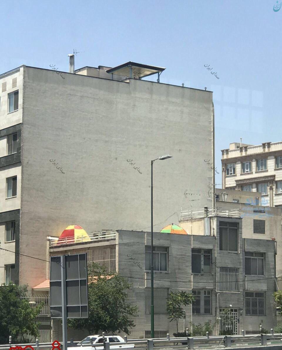 تصویر اجاره پشت بام در تهران توسط کارگرها!/شبی 50 هزارتومان
