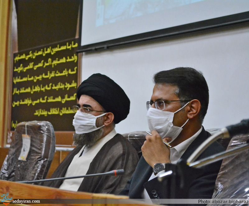 (تصاویر) حضور نماینده مردم در جلسه شورای اداری شهرستان لارستان