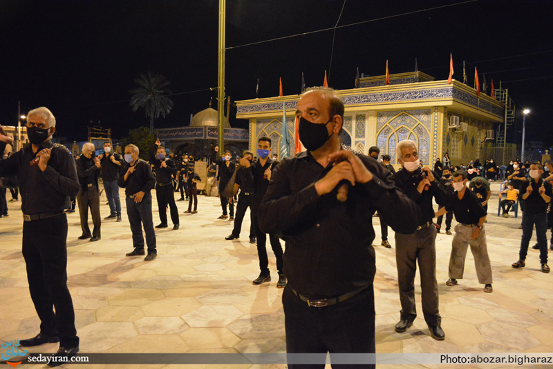 (تصاویر) مراسم عزاداری شب های محرم در لارستان