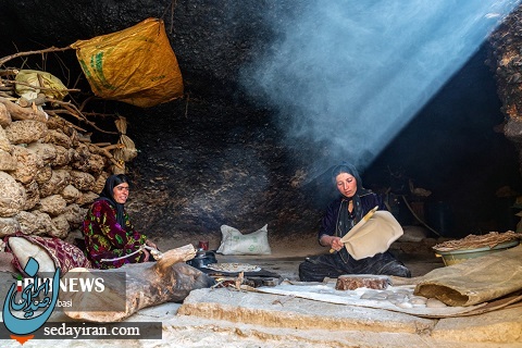 زندگی غار نشیینی دو خانواده خوزستانی+ عکس