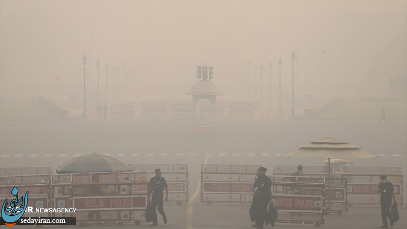 (تصاویر) آلودگی شدید هوا در هند