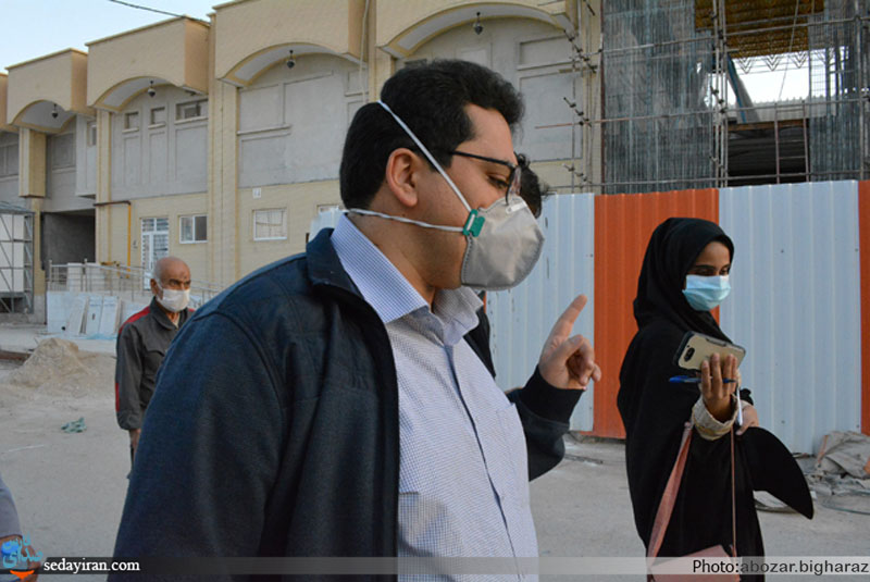 (تصاویر) بازدید رسانه ها از پروژه های در حال ساخت بیمارستان امام رضا(ع) شهرستان لارستان
