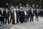 بازدید رئیسی از شرکت صنایع پوشش گیلان بازدید رئیسی از شرکت صنایع پوشش گیلان