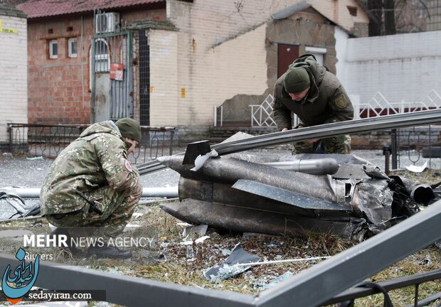 تصاویری از حمله گسترده روسیه به اوکراین