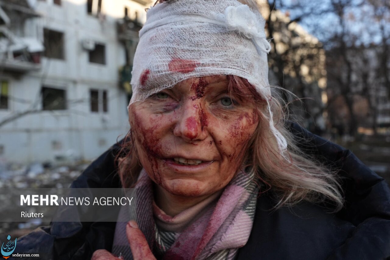 تصاویری از حمله گسترده روسیه به اوکراین