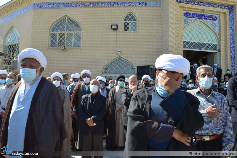 (تصاویر) مراسم تشییع پیکر حجت الاسلام 
