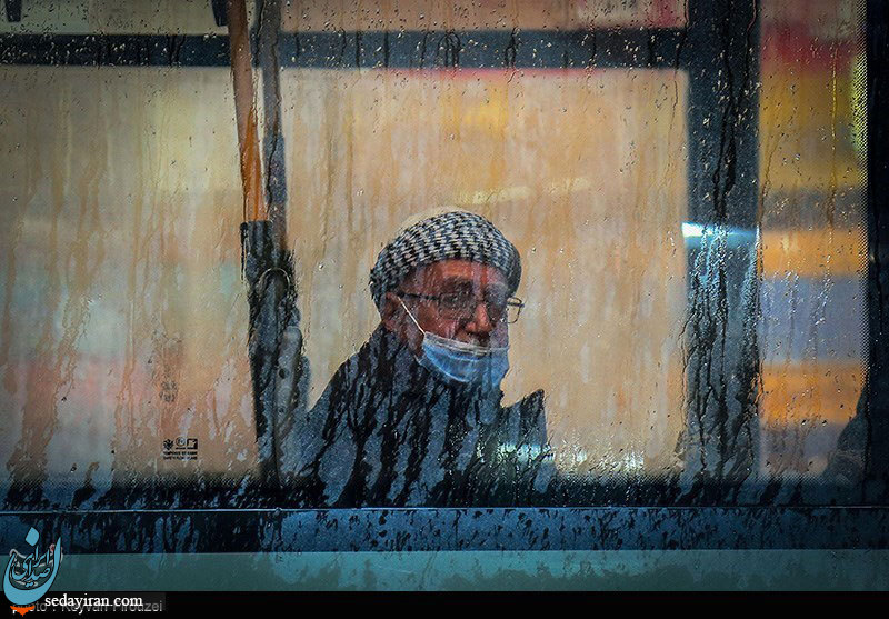 (تصاویر) بارش باران پاییزی در سنندج