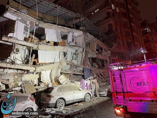 وقوع زلزله 7.9 ریشتری در ترکیه و سوریه /  شمار کشته شدگان اعلام شد
