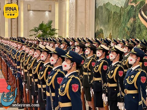 (تصاویر) استقبال رسمی رئیس‌ جمهور چین از رئیسی