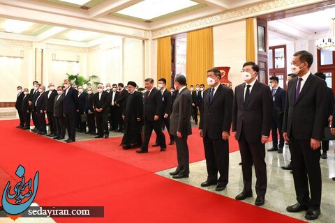 (تصاویر) استقبال رسمی رئیس‌ جمهور چین از رئیسی