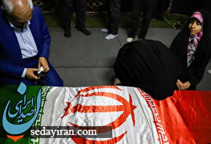 (تصاویر) مراسم وداع با پیکر اسماعیل احمدی مشاور وزیر ورزش و جوانان در گلزار شهدای کرمان