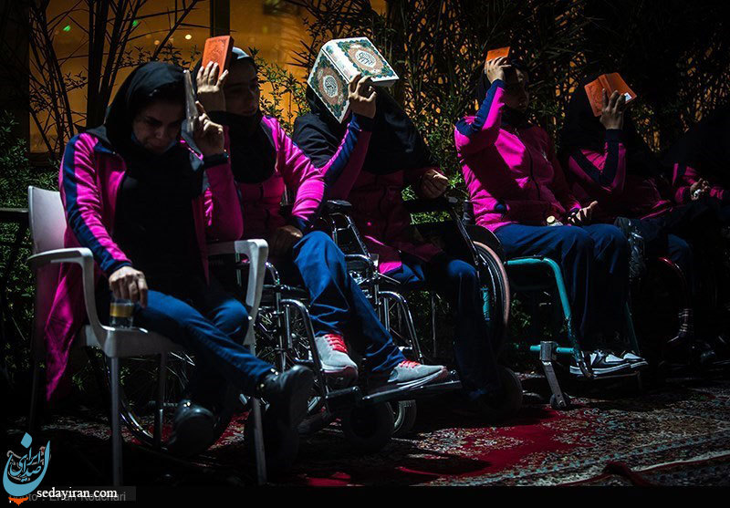 (تصاویر) مراسم احیای شب نوزدهم درفدراسیون جانبازان و معلولین