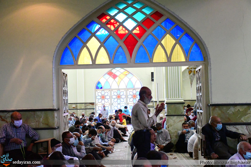 (تصاویر) نماز جمعه روز جهانی قدس در شهر لار