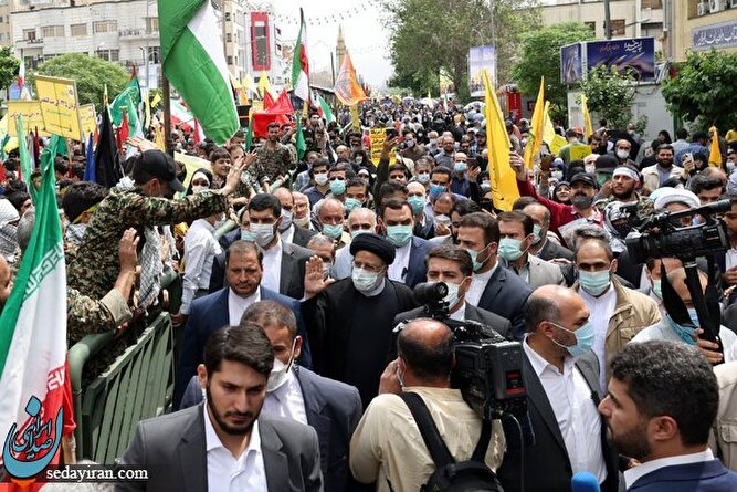 (تصاویر) بازتاب راهپیمایی روز قدس ایران در رسانه های جهان