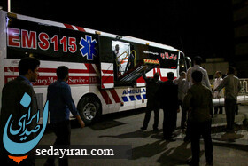 (تصاویر) مصدومین حادثه قطار طبس _یزد