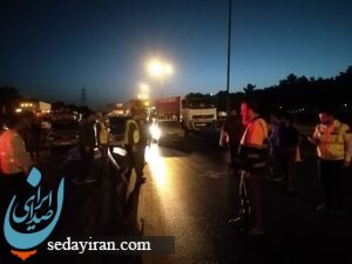تصادف زنجیره ای 30 خودرو در اصفهان   جزییات