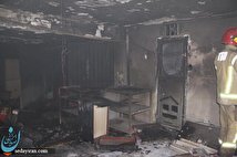 آتش سوزی در ساختمان اداری - تجاری ستارخان / حادثه تلفات جانی نداشت آتش سوزی در ساختمان اداری - تجاری ستارخان / حادثه تلفات جانی نداشت
