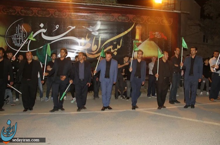 (تصاویر) مراسم عزاداری شب تاسوعای حسینی  در اهر