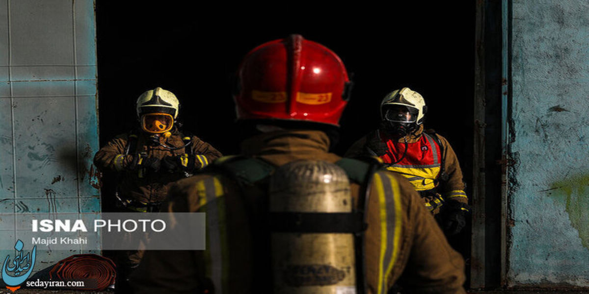 آتش سوزی مجتمع پزشکی در اهواز   4 نفر مصدوم شدند