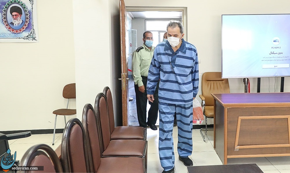 تصاویری از ششمین جلسه دادگاه جمشید شارمهد