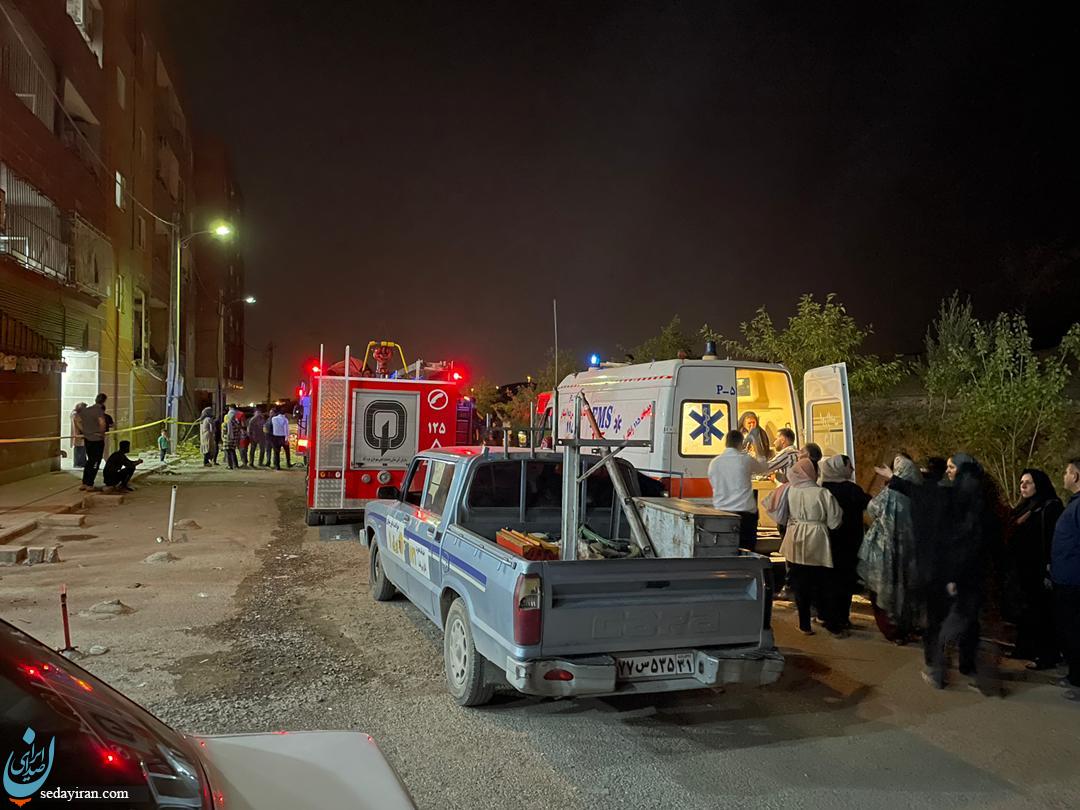 جزییات انفجار مهیب در مسکن مهر خرم آباد / ۶ نفر به بیمارستان منتقل شدند