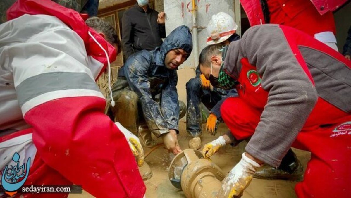 جزییات سیل در مناطق غربی تهران   امداد رسانی ادامه دارد