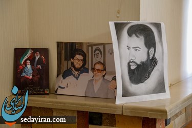 (تصاویر) حضور امام جمعه شیراز در منزل شهید خادم صادق