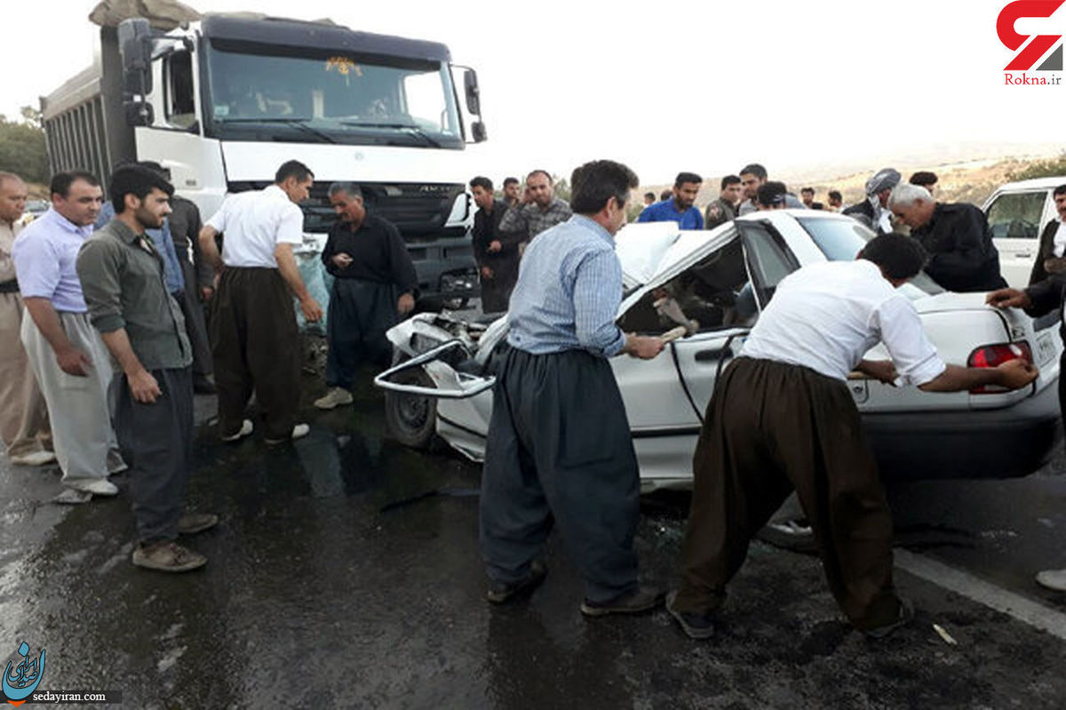تصادف زنجیره ای هولناک در باغ بهادران اصفهان   چند نفر زخمی شدند؟