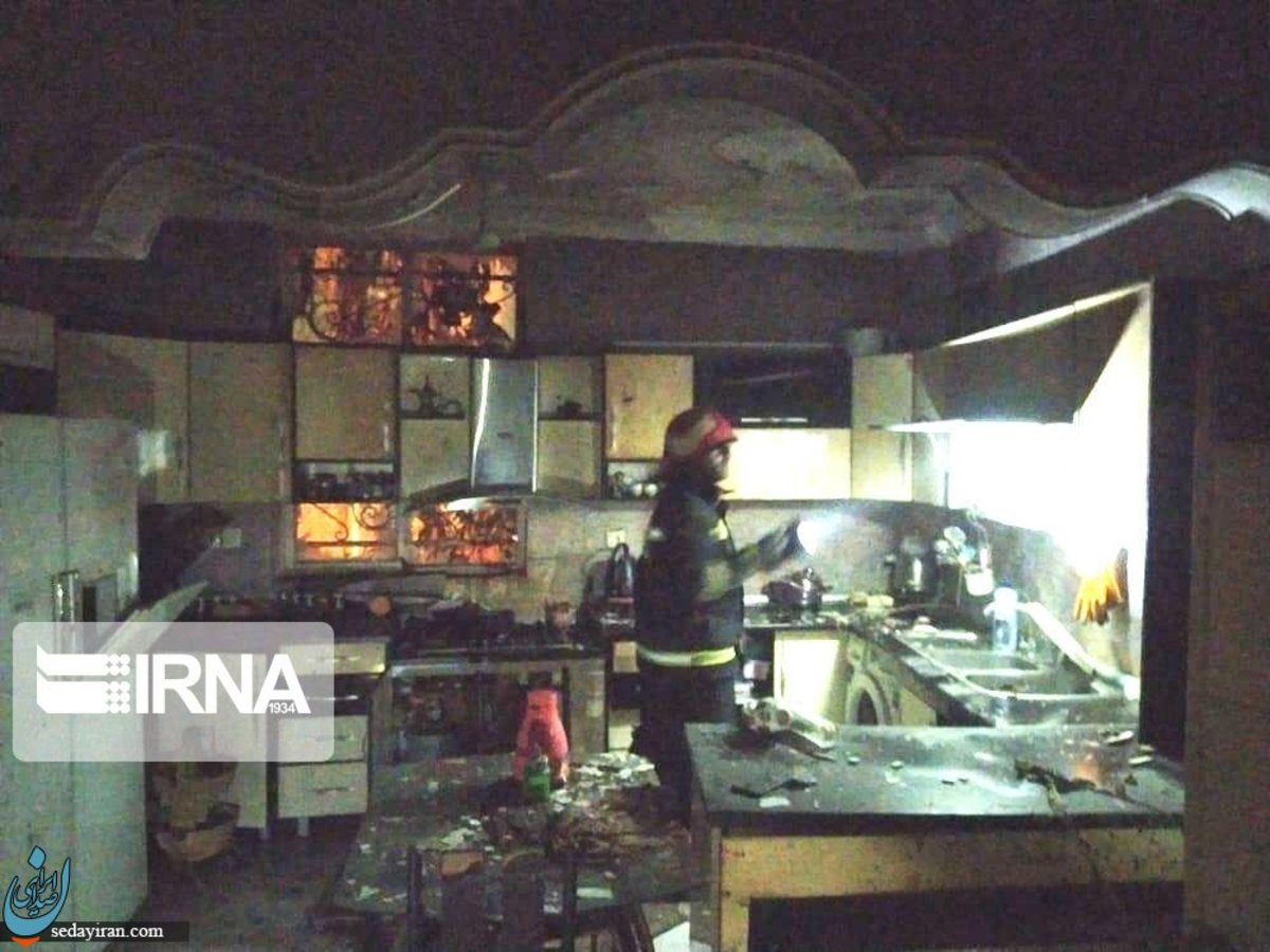 انفجار گاز در اشنویه   یک خانه مسکونی ویران شد