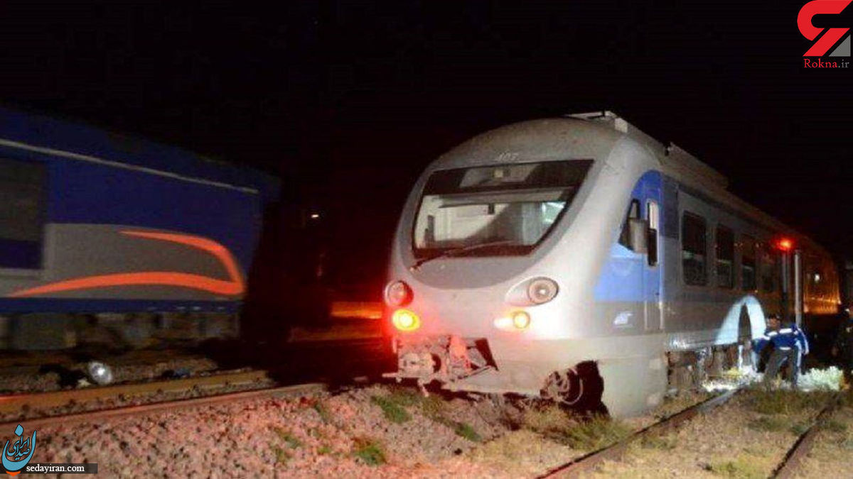 جزییات خروج قطار ار ریل در ایستگاه گلشهر   علت حادثه در دست بررسی است