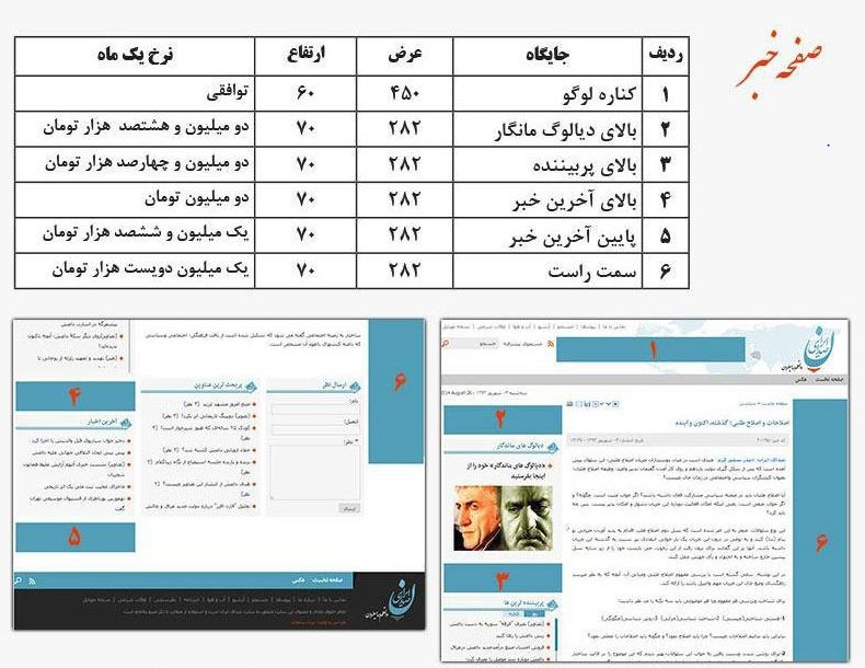 تبلیغات در 