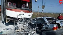 تصادف خونین اتوبوس مسافربری در جاده بجنورد / آخرین وضعیت مسافران