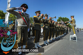 (تصاویر) رژه روز ارتش