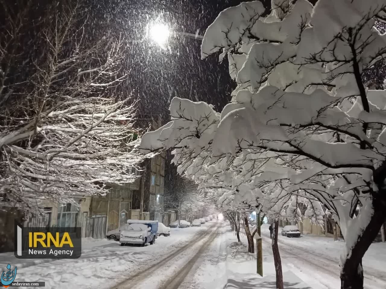 ارتفاع برف در اردبیل و مشگین شهر از ۳۰ سانتیمتر گذشت / تصاویر