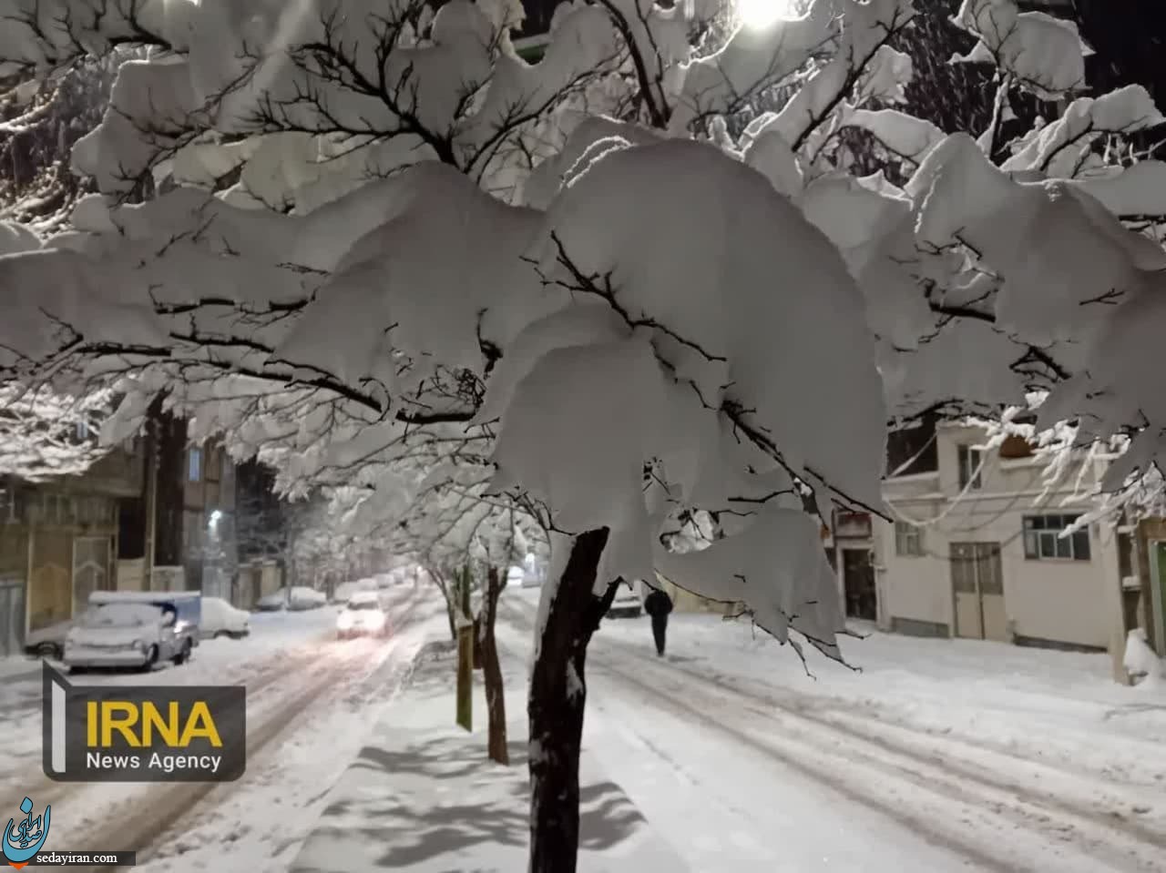 ارتفاع برف در اردبیل و مشگین شهر از ۳۰ سانتیمتر گذشت / تصاویر