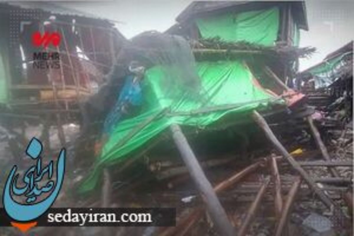 وقوع طوفان مهیب در میانمار   41 تن جانباختند