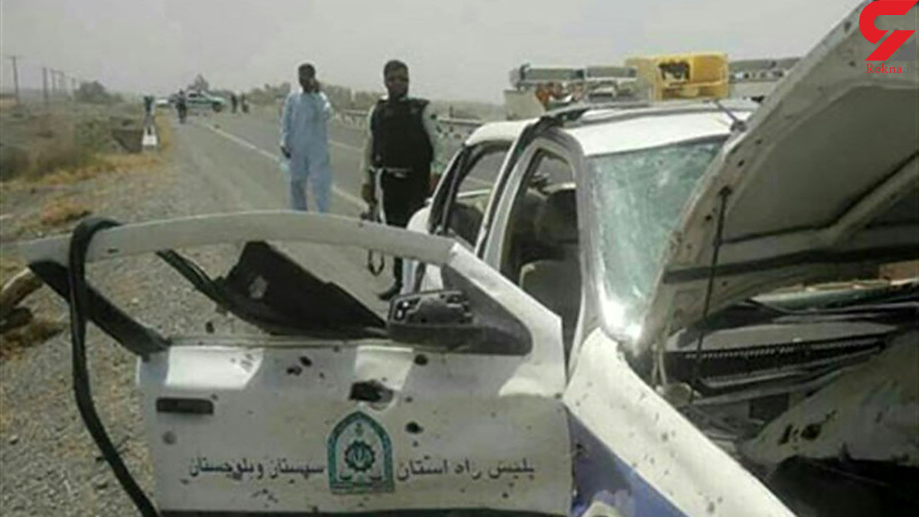 عکس و اسامی 4 شهید حمله تروریستی پلیس راه خاش منتشر شد