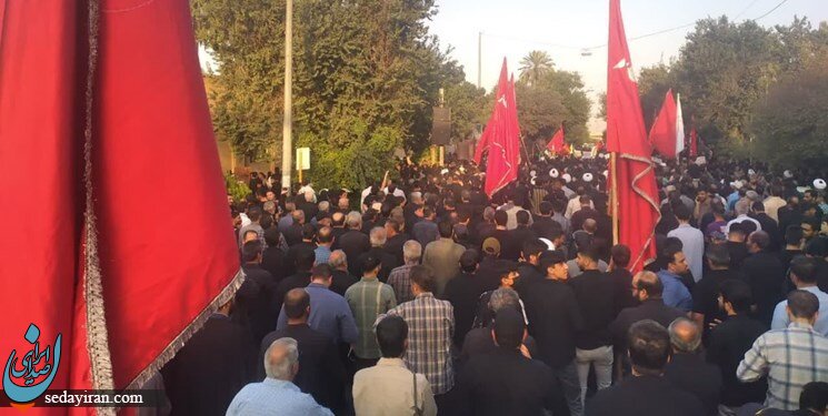تجمع اعتراضی مردم شیراز به دلیل حادثه نارنجستان