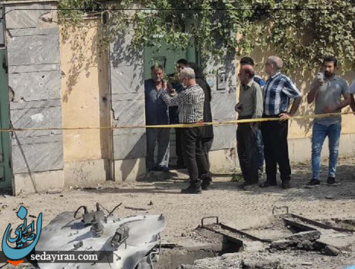 (تصاویر) سقوط بهپاد در داخل شهر گرگان   پلیس استان گلستان تایید کرد