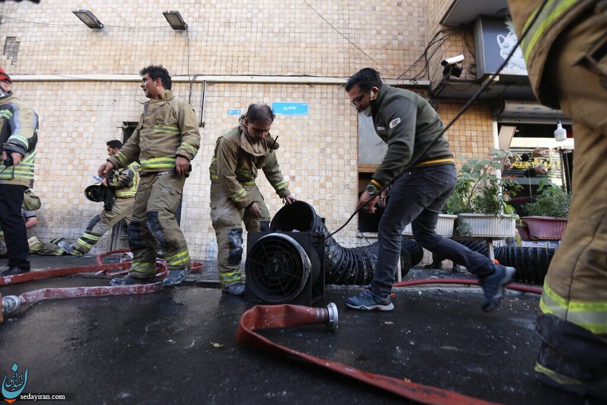 جزییات آتش سوزی در آسایشگاه افراد کم توان در خیابان ولیعصر تهران